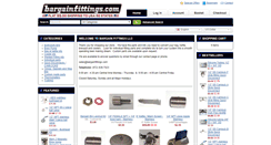 Desktop Screenshot of bargainfittings.com